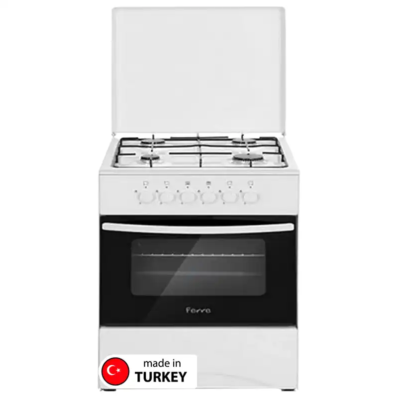 Ferre Gas Cooker 50 X 50 Cm Fgc55bw White