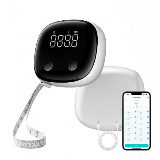 Fitdays Smart Body Measuring Tape YK-T1060-W White