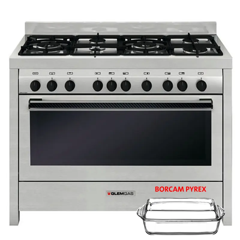 FLAME GAS COOKER 120X60 CM MGW626RR STEEL