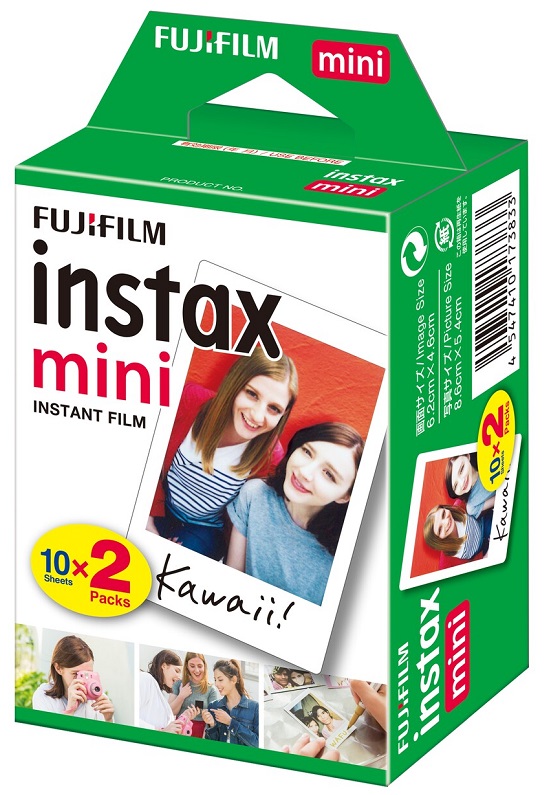 Fujifilm INSTAX Mini Film 2 Pack 20 Sheets