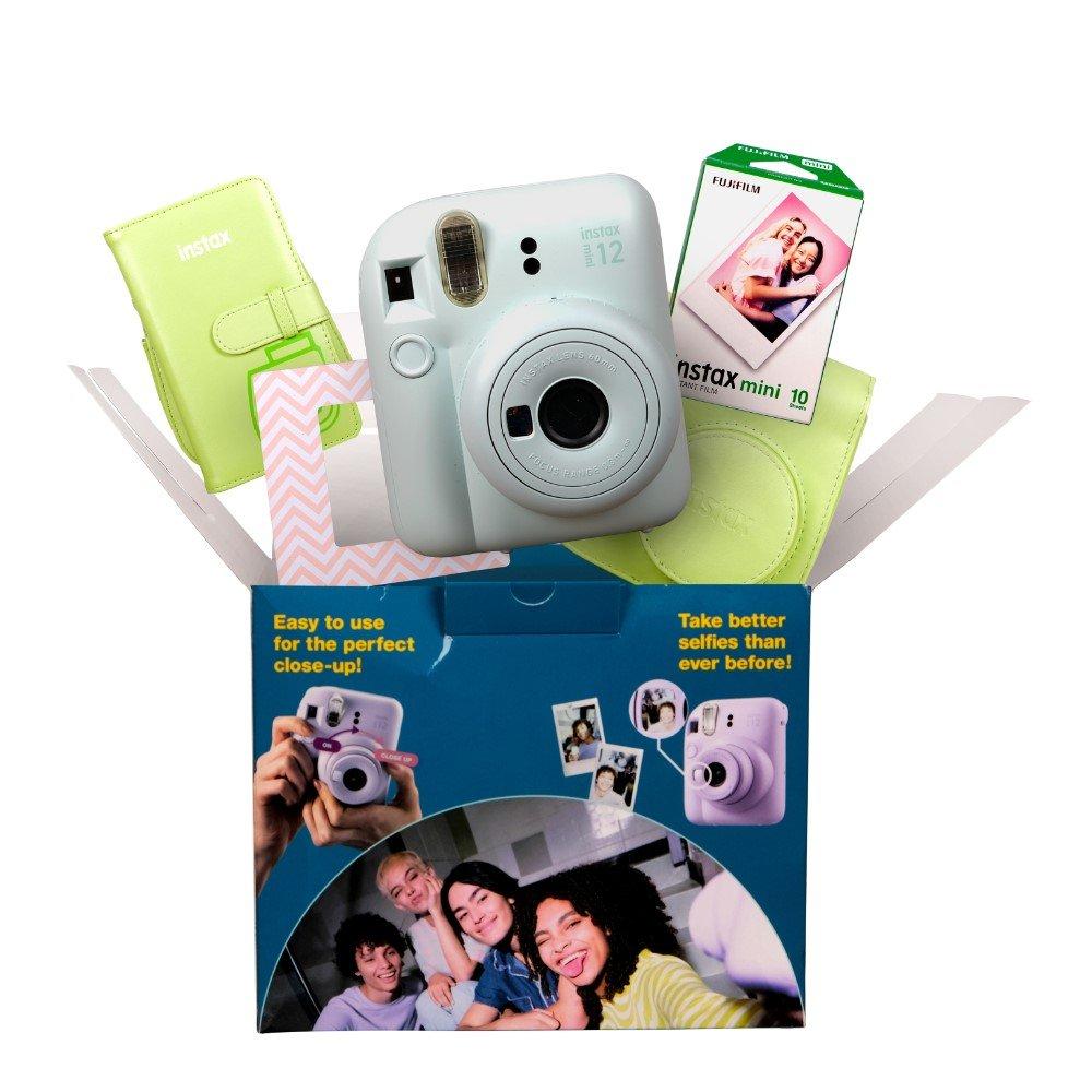 FUJIFILM INSTAX Mini 12 Instant Film Camera Bundle Green