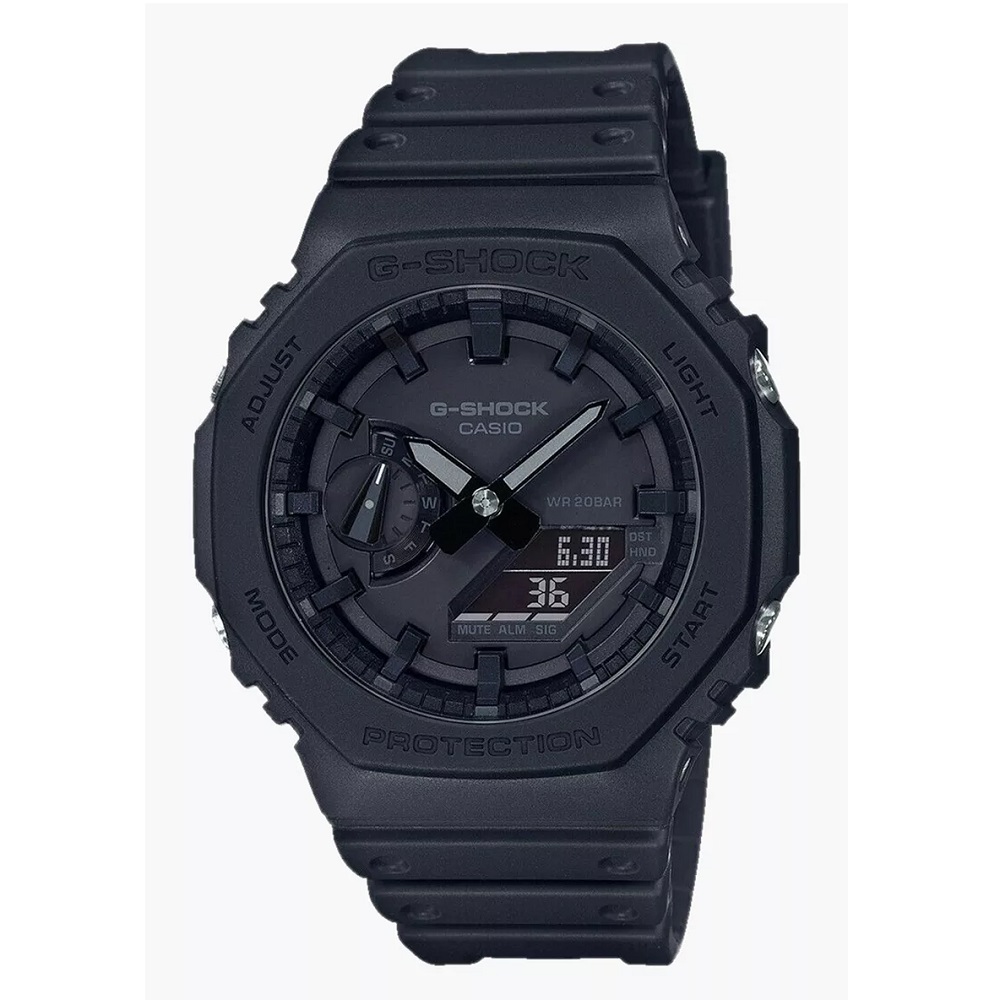 Casio G-Shock Analog Digital Watch 49mm GA-2100-1A1DR Black