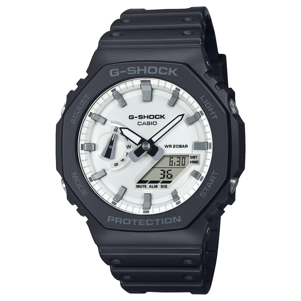 Casio G-Shock Analog Digital Watch 49mm GA-2100WD-1ADR Black