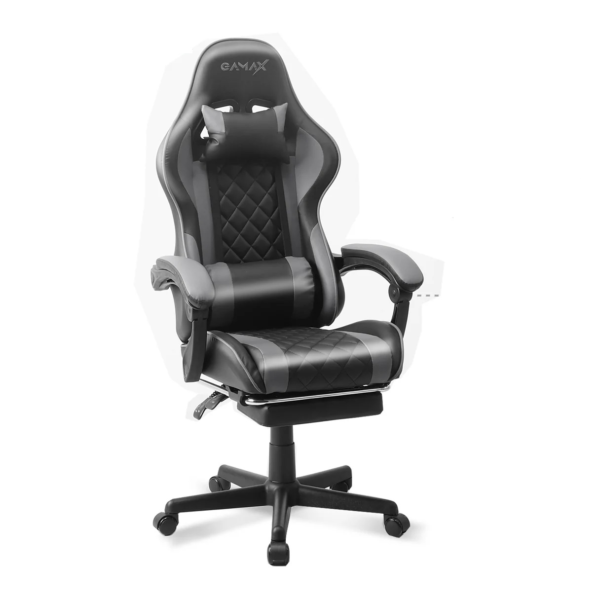Gamax Gaming Chair Model 1-LT001L Grey