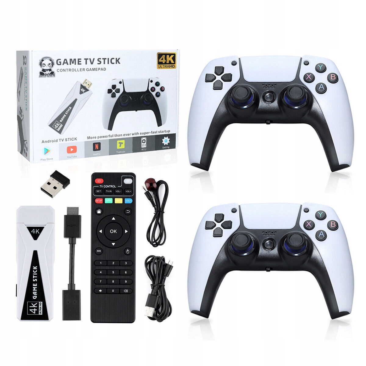 Game Classic TV Stick 4K Portable Game Console