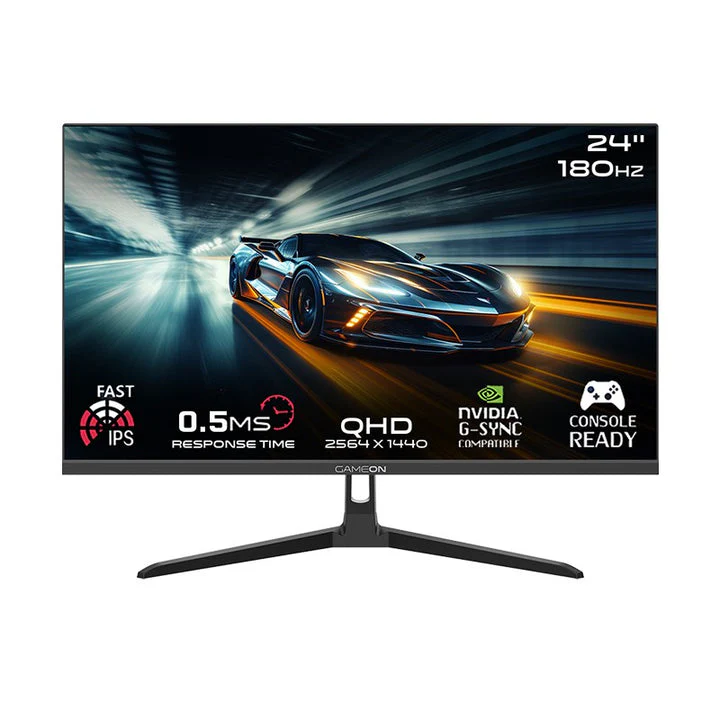 Gameon Pro Series 24 Inch QHD Gaming Monitor 180Hz GOAE24QHD