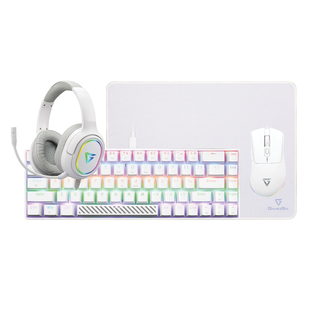 Gamertek Power Pack V2 Gaming Bundle White