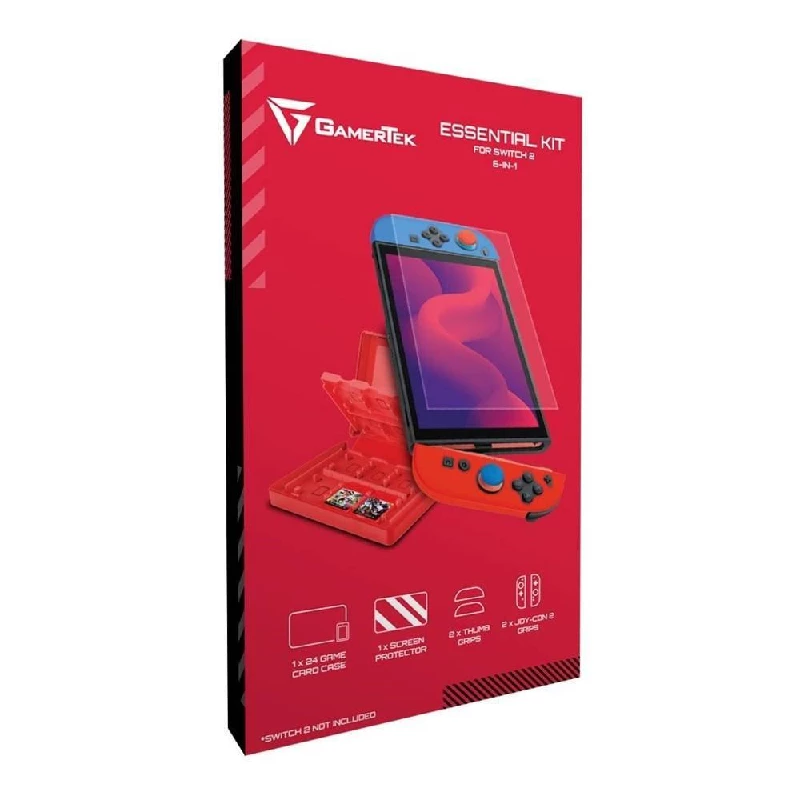 Gamertek 6 in 1 Essential Kit for Nintendo Switch 2