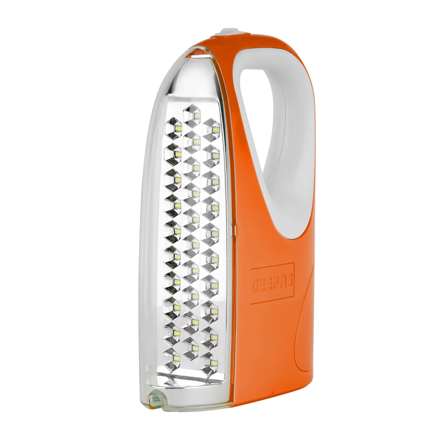 Geepas Rechargeable LED Flashlight GE51045 Orange