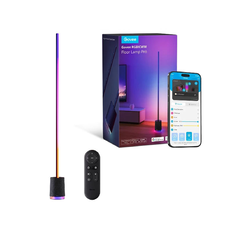 Govee Lyra Smart Floor Lamp With Speaker RGBICWW H6079
