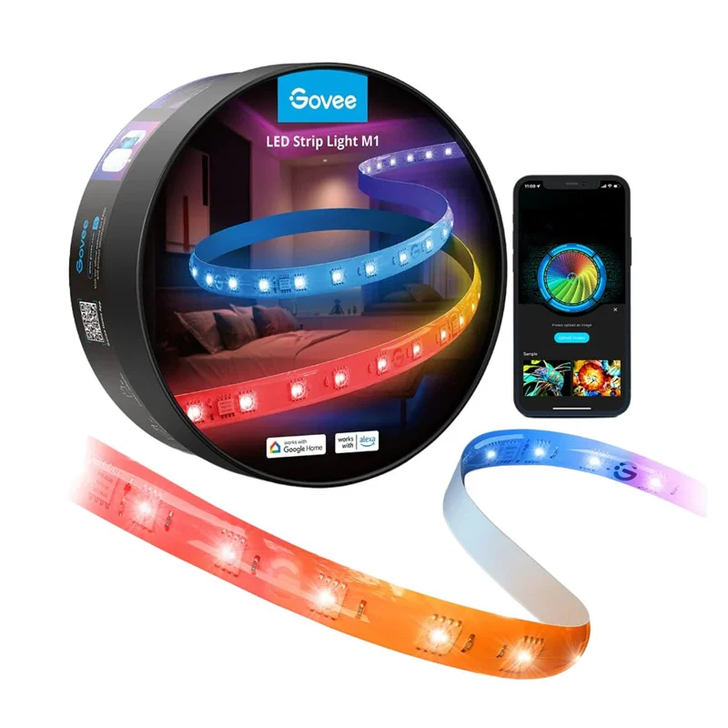 Govee M1 RGBICW LED Strip Lights 5M Cuttable Extensive H61E1