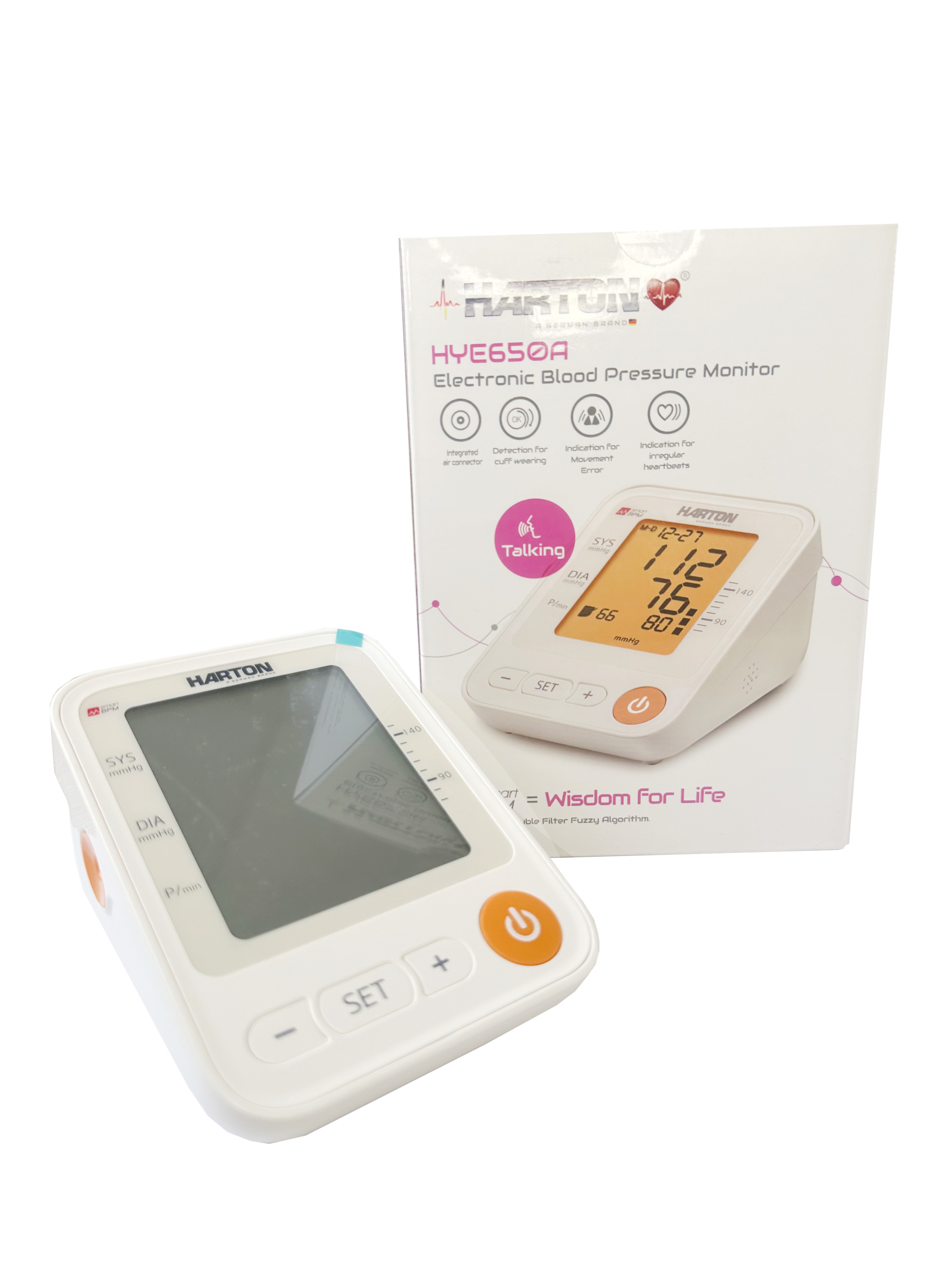 Harton Blood Pressure Monitor HYE650A White
