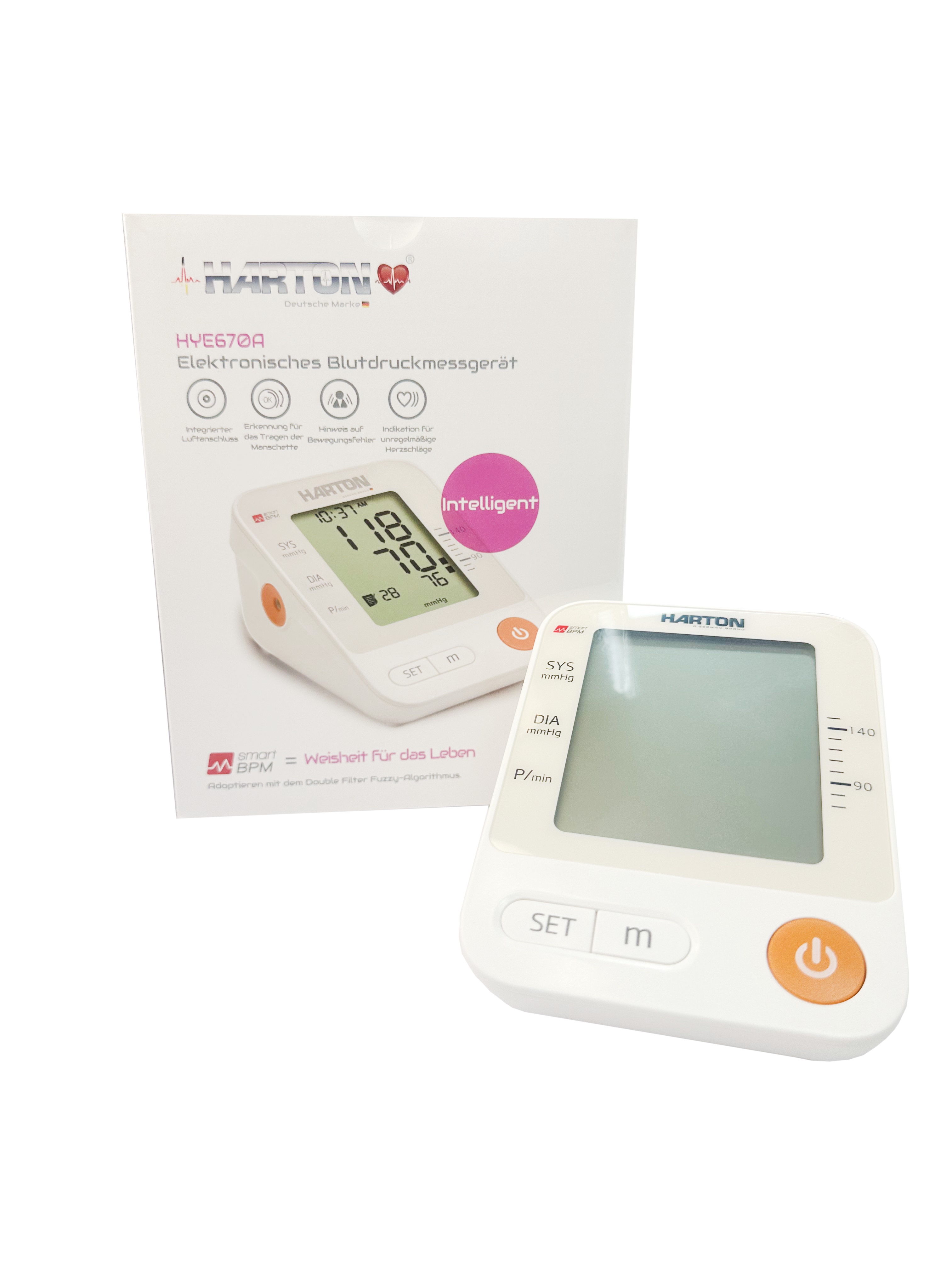 Harton Blood Pressure Monitor HYE670A White