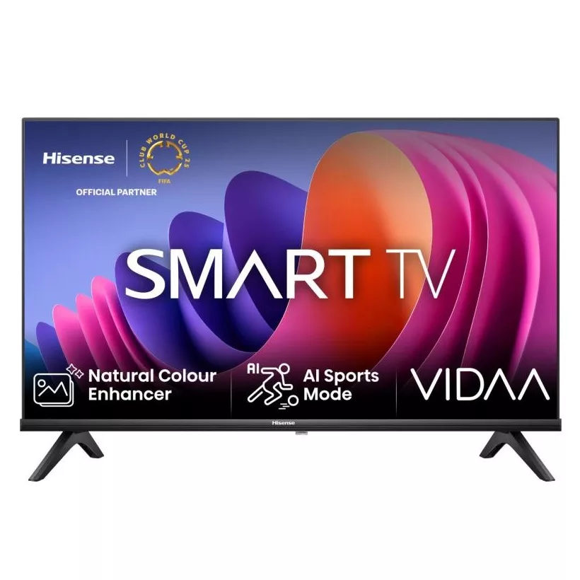 Hisense 32 Inch HD Smart TV A4N Black