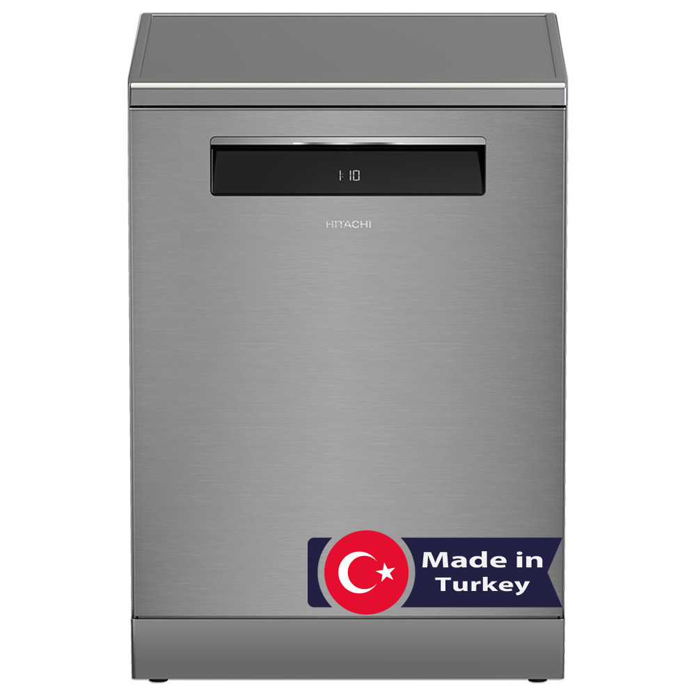 Hitachi Free Standing Dishwasher DF-F158CVX Silver