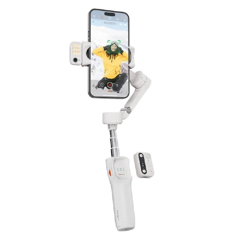 Hohem Smart Selfie Tripod Gimbal iSteady V3 White