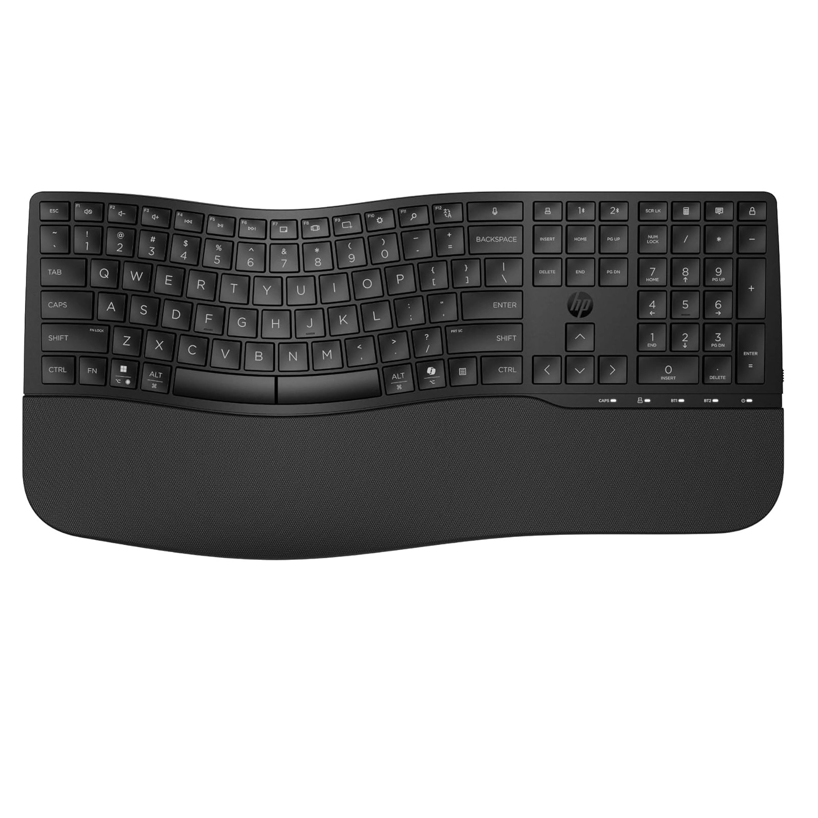 HP 680 Comfort Dual-Mode Keyboard 6T6L8AA Black