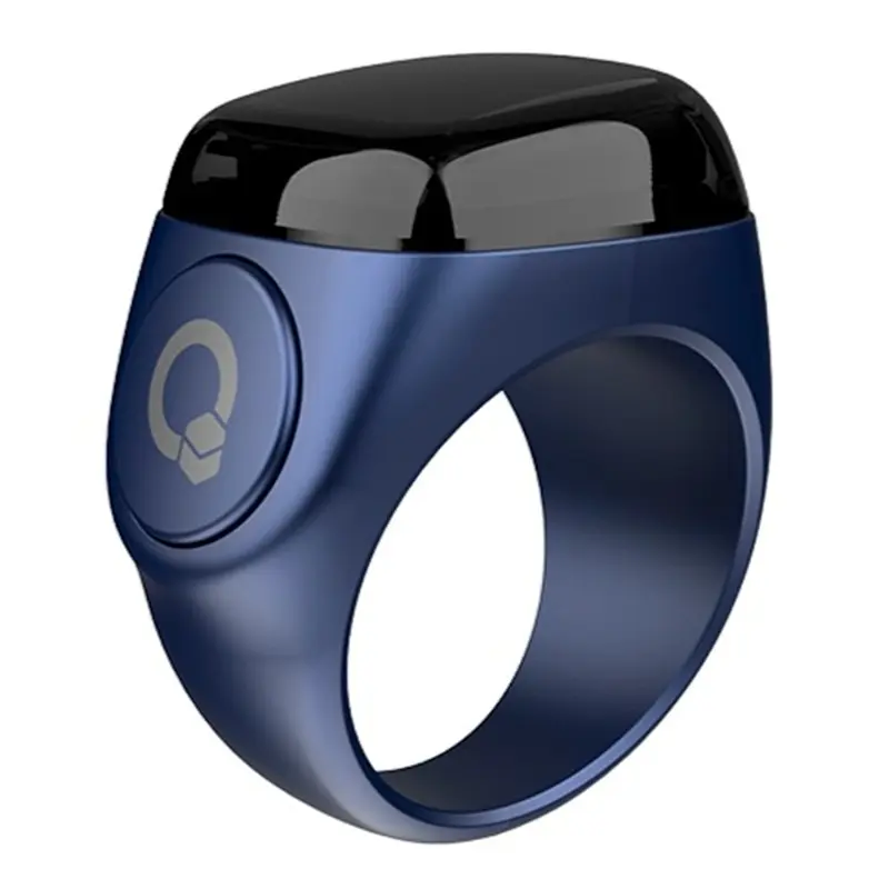 iQibla Zikr Ring Smart Tasbih Ring N0120 Blue