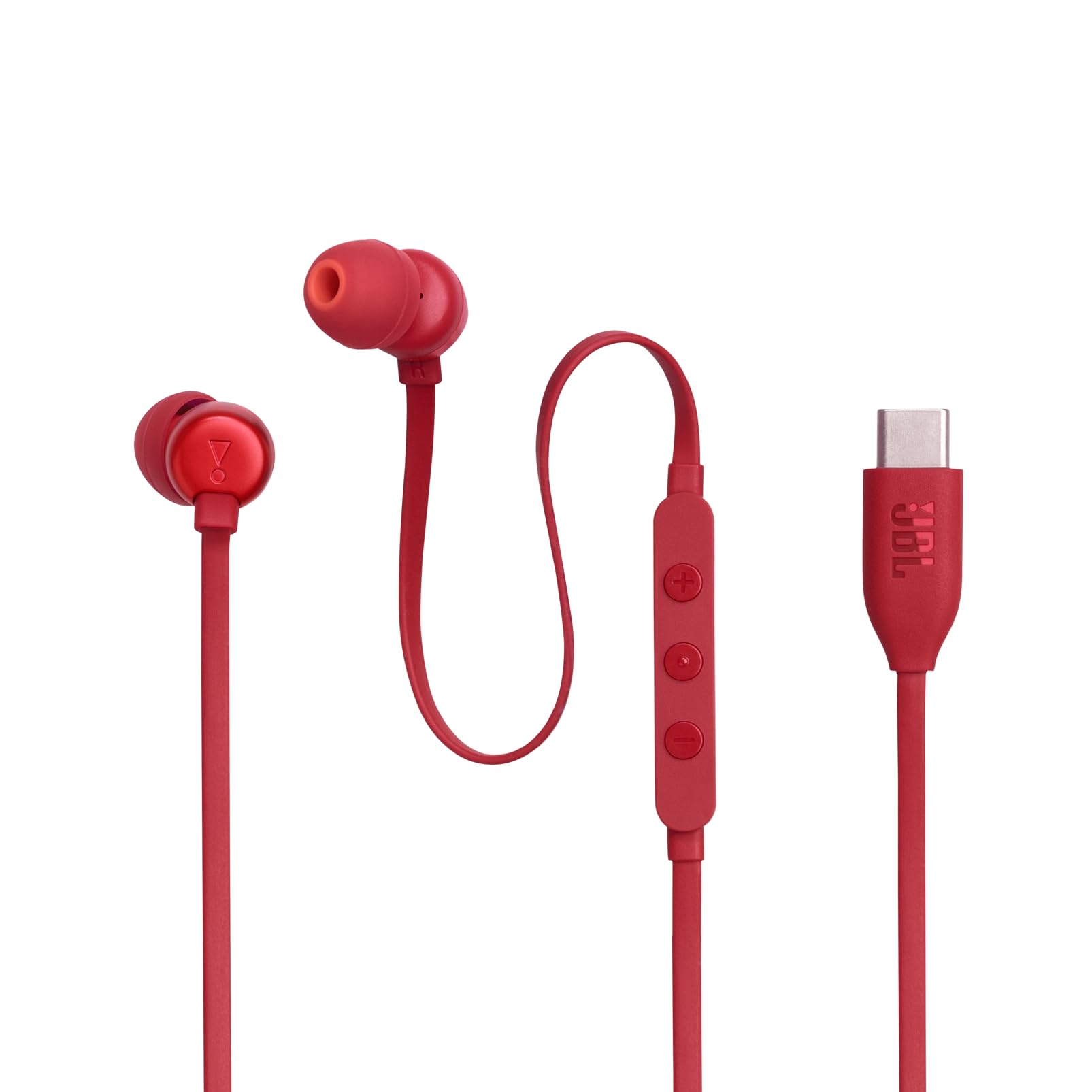 JBL Tune 310 Wired in-Ear Type C Earphone T310CRED Red