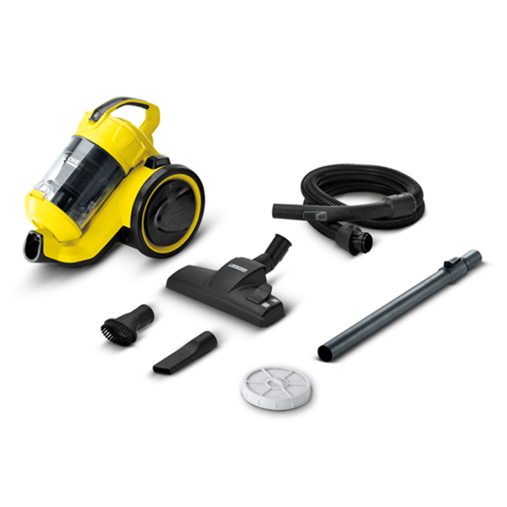Karcher VC3 PLUS Bagless Vacuum Cleaner Yellow