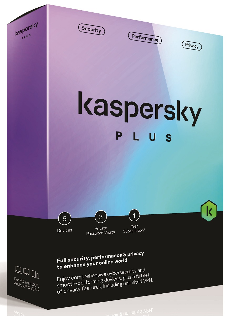 Kaspersky Plus Internet Security 5 Device 1 Year KS-PLUS5-01