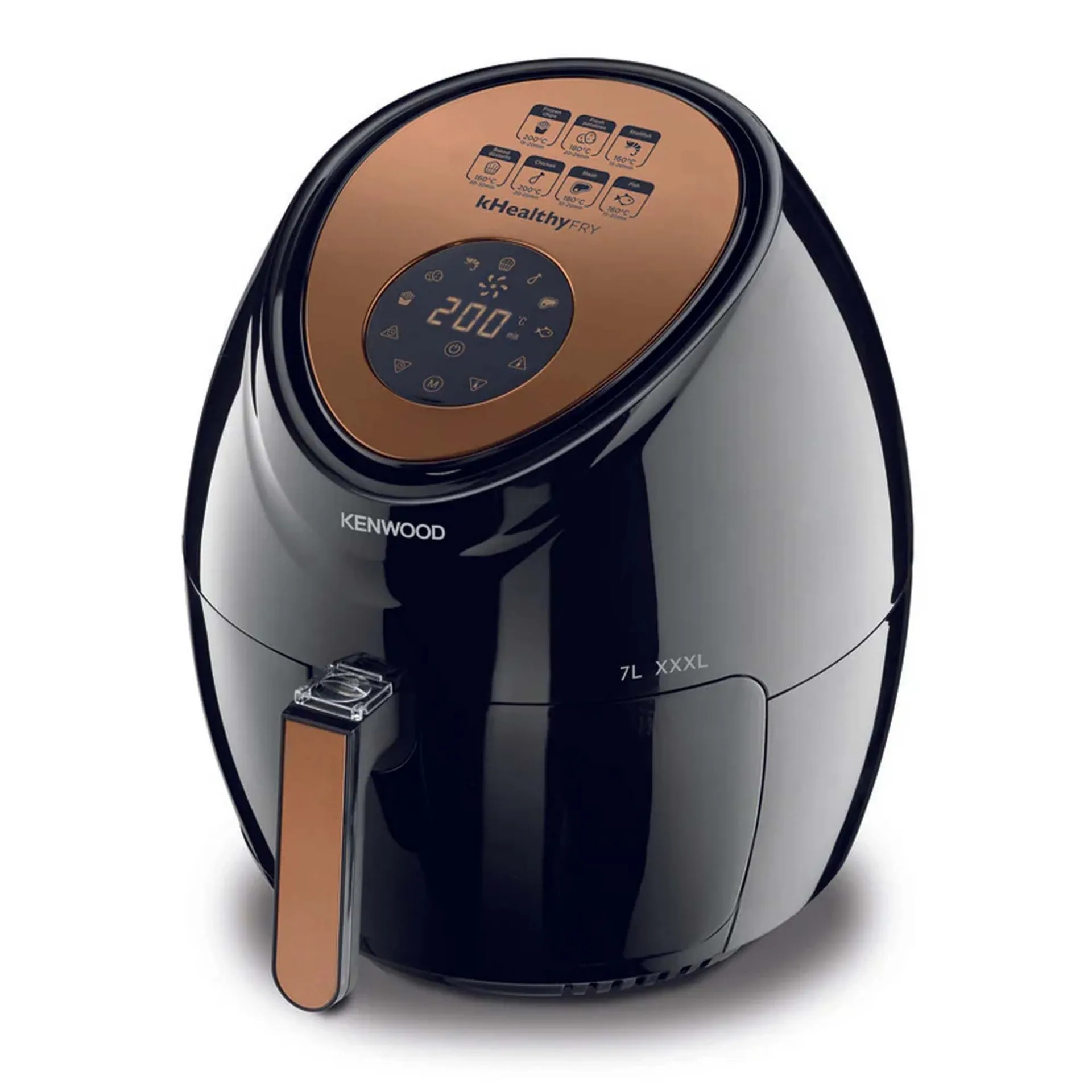 Kenwood Air Fryer 7.5L HFP72.000BK Black