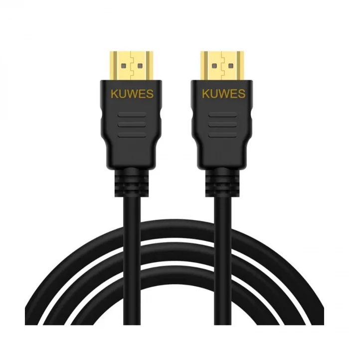 Kuwes HDMI Cable 4K Version 1.4 3 Meter Black