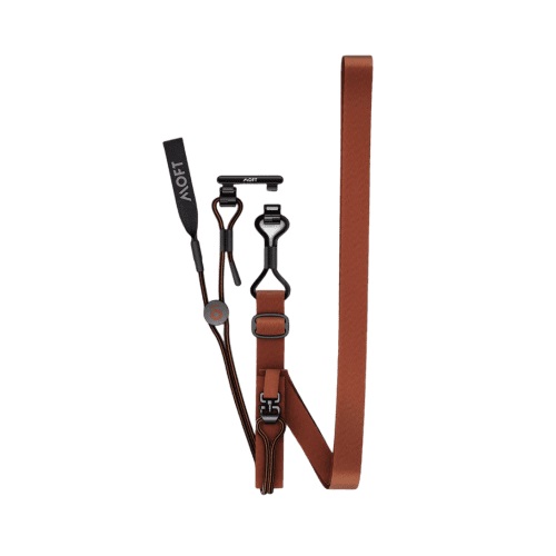 Moft Adjustable Long Lanyard 0448-L-BN Brown