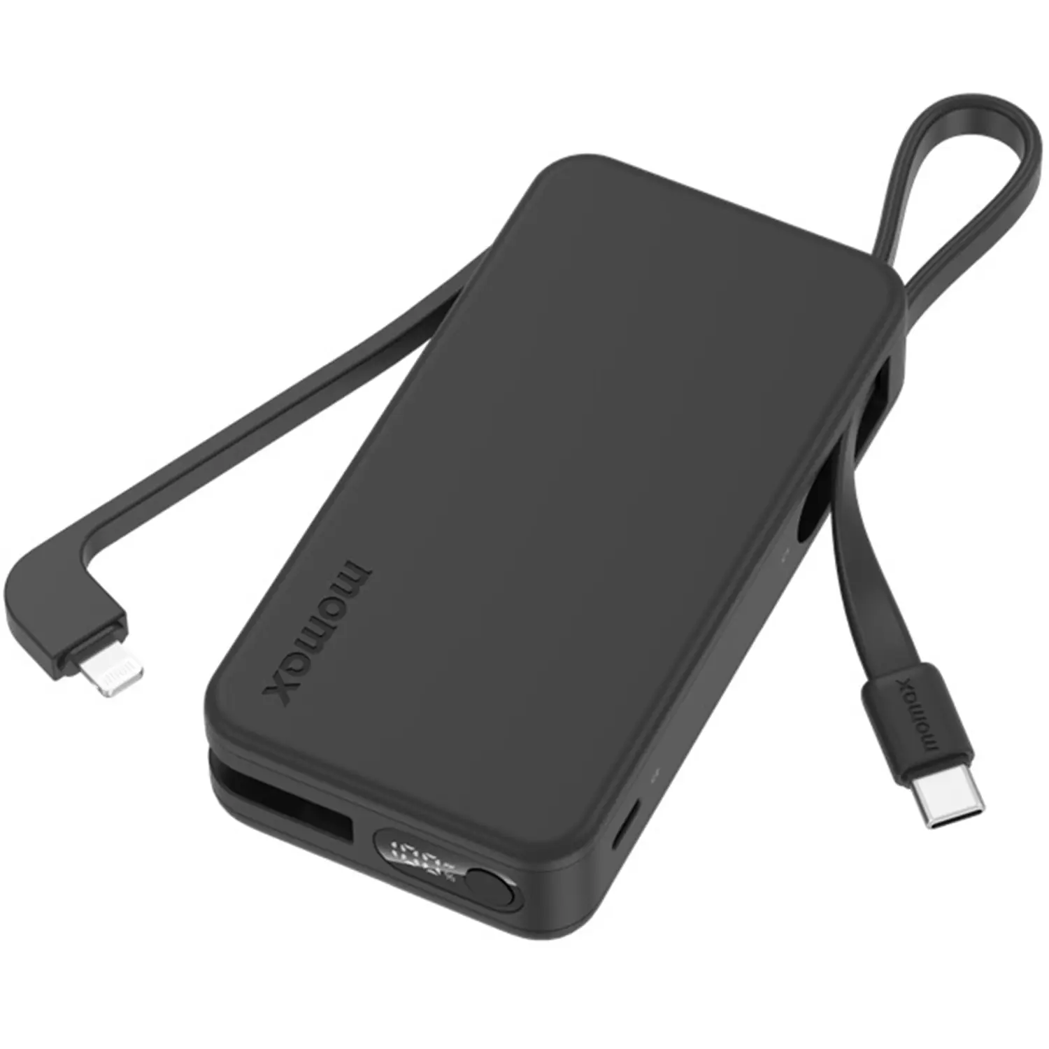 Momax 1-Power Vital+ Power Bank 10000mAh IP138MFID Black