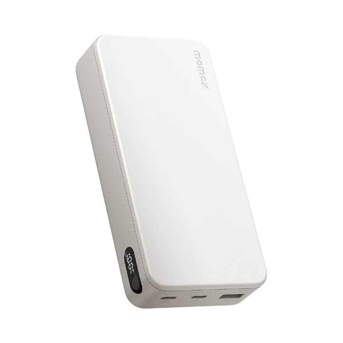 Momax 1-Power Vital 20000mAh Power Bank IP156W White