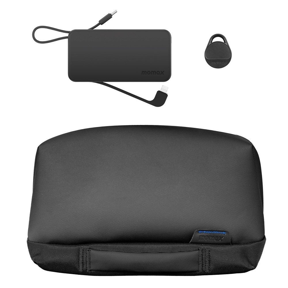 Momax 10000 mAh Power Bank + Pouche + Pintag VPD0187D