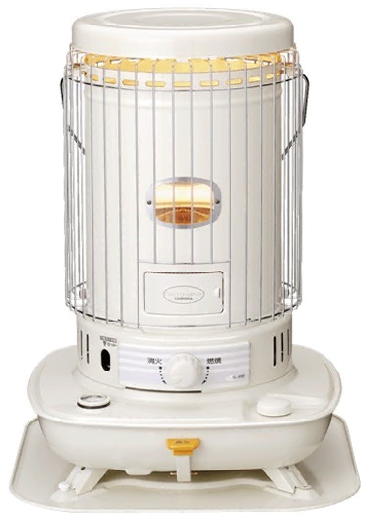 CORONA KEROSENE HEATER 7L. SL-66 WHITE