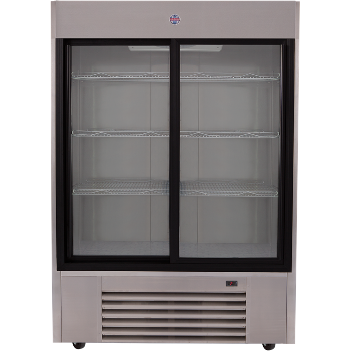 HASAWI INDUSTRIAL REFRIGERATOR 37C.F 1027L. 2GDAS SILVER