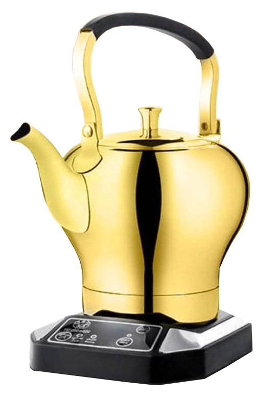 AL-DARWAZA ELECTRIC TEAPOT 800ML GL2036 GOLD