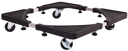 BRATECK MOVABLE ADJUSTABLE BASE 70-90CM WMS05-3 BLACK