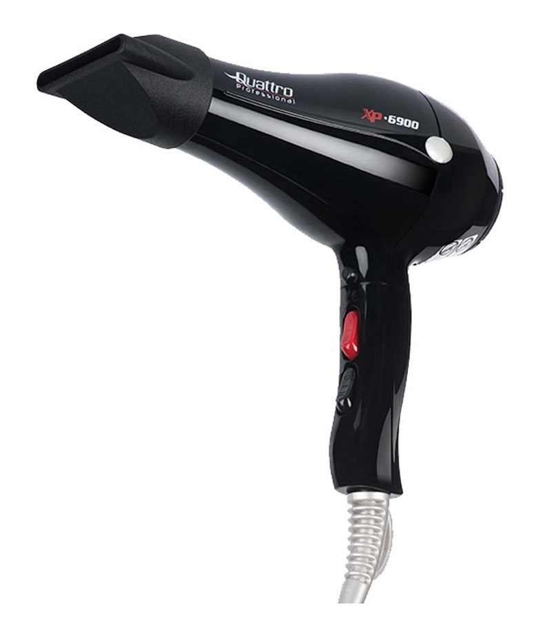 QUATTRO HAIR DRYER 2500W XP6900-IONIC BLACK