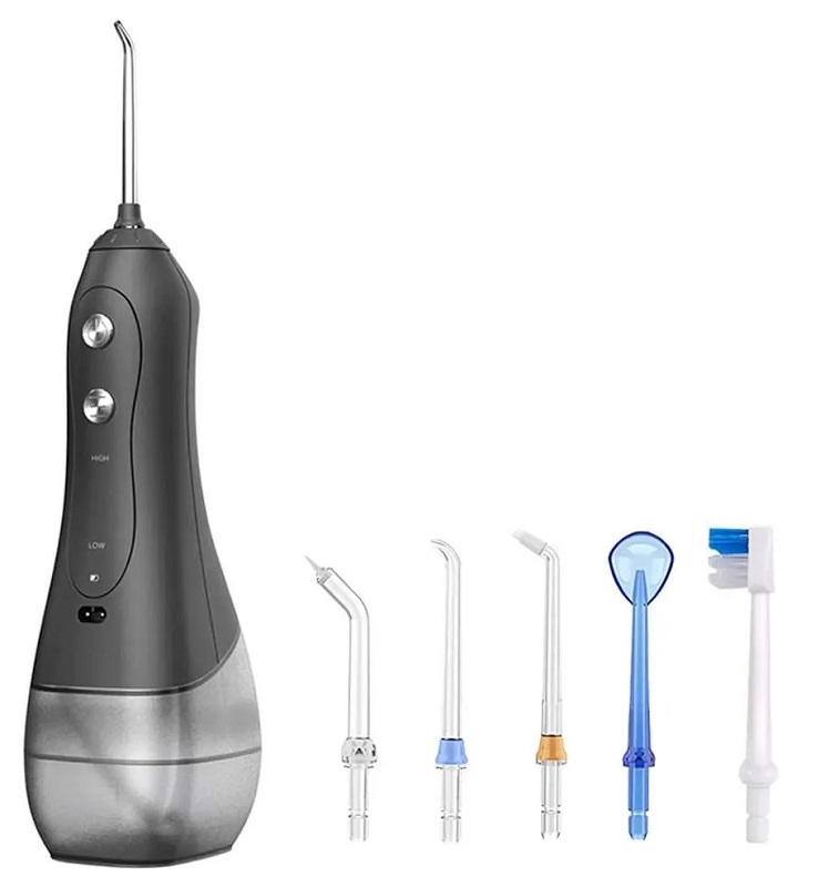 ORAL JET CORDLESS WATER FLOSSER BLACK