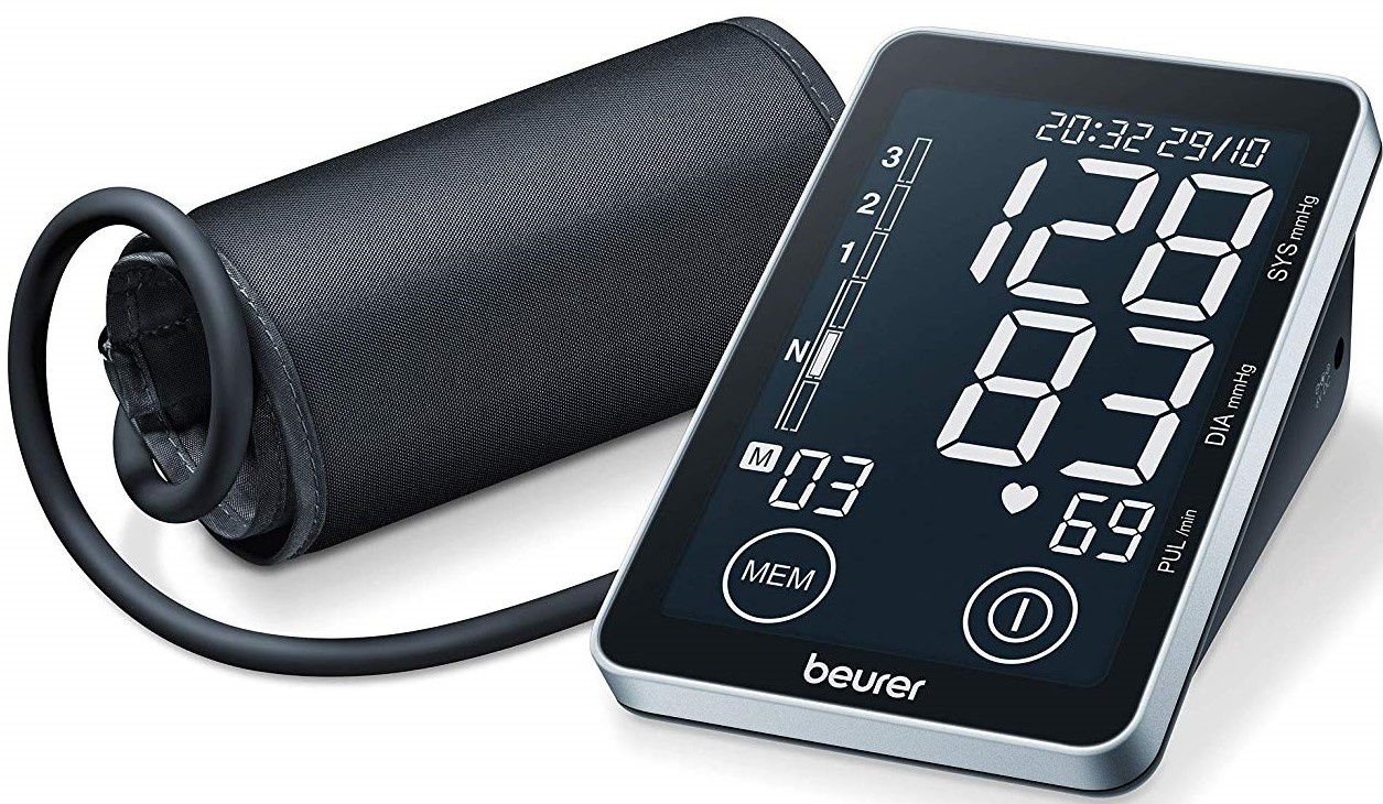 BEURER BLOOD PRESSURE MONITOR BM58 BLACK