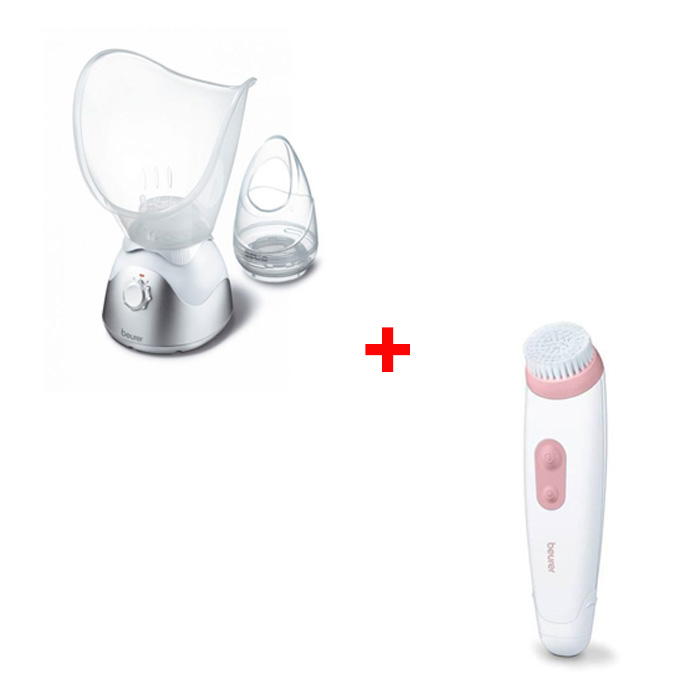 Beurer Face Steamer FS50 + Facial Brush SRFC1