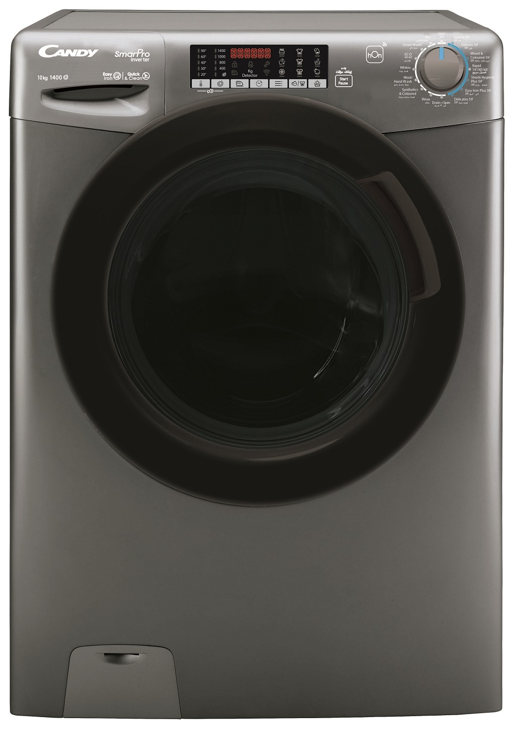 CANDY FRONT LOAD WASHING MACHINE 10 KG CSO4106TWMBR-19