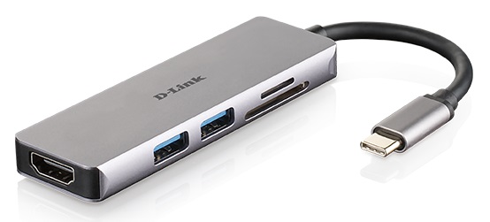 D-LINK 5 IN 1 USB-C HUB DUB-M530