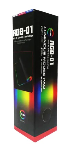 RGB Gaming Mouse Pad RGB-01 Black