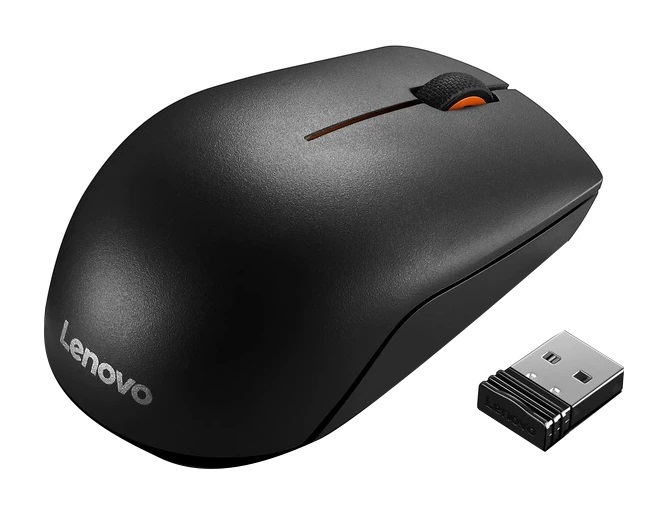 Lenovo 300 Wireless Mouse Gx30k85315 Black
