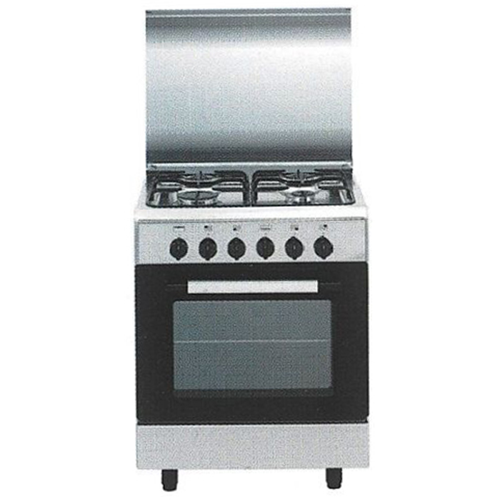 FLAME GAS COOKER 50X53 CM 4 BURNERS EB-5540S SILVER