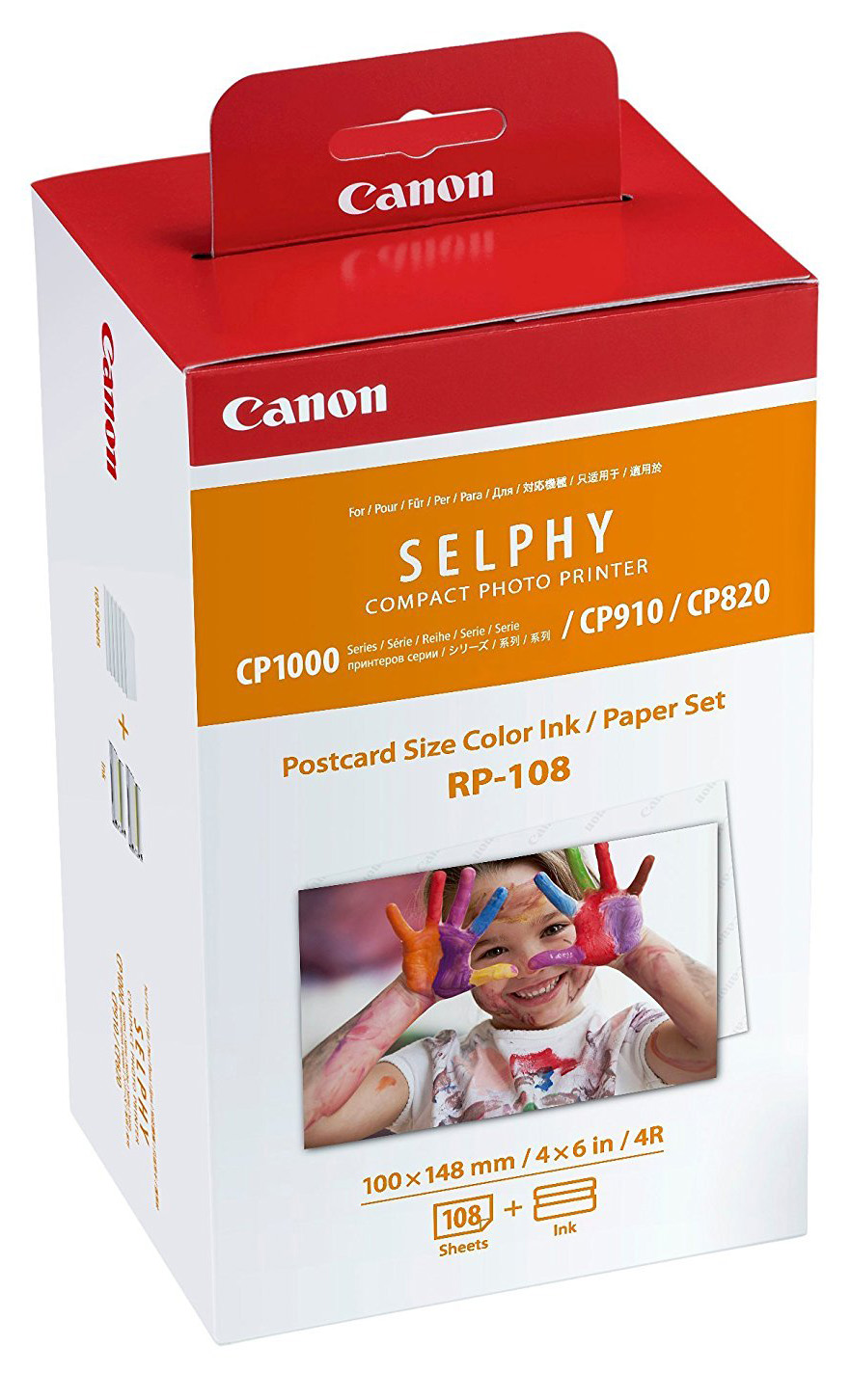 Canon Color Ink RP-108 + Paper Set