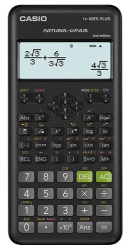 CASIO SCIENTIFIC CALCULATOR FX-82ESPLUS-2-WDTV BLACK