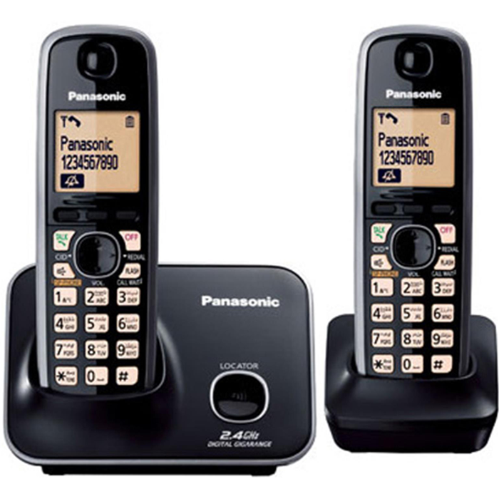 PANASONIC CORDLESS PHONE KX-TG3712BXB BLACK