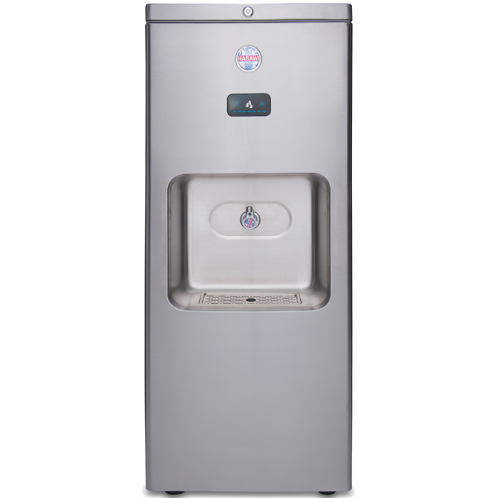 HASAWI FREE STANDING WATER COOLER 23L. WCG1SSO SILVER