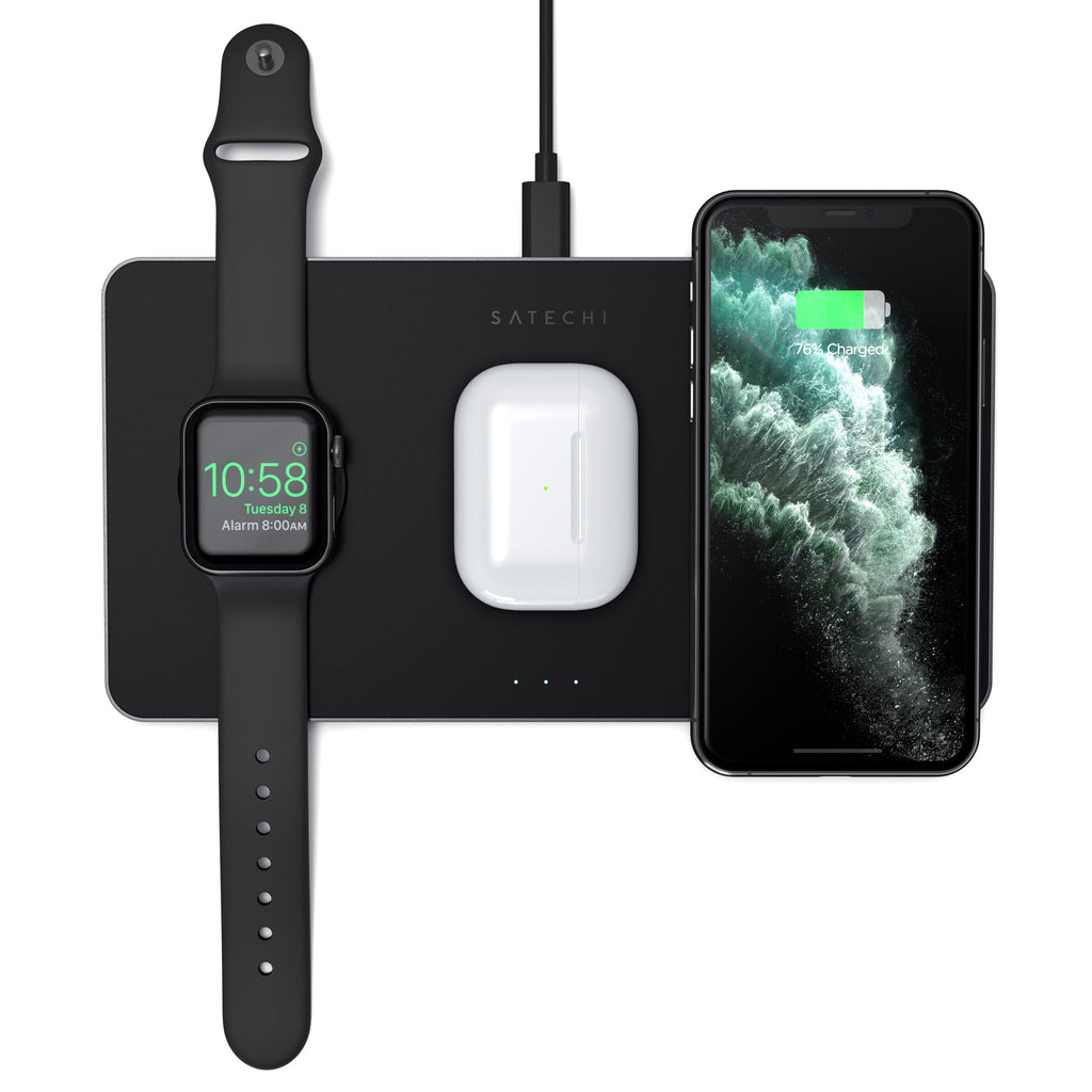 SATECHI TRIO WIRELESS CHARGING MAGNETIC PAD  ST-X3TWCPM