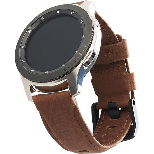 UAG LEATHER STRAP FOR SAMSUNG WATCH 46MM BROWN